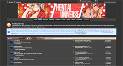 Desktop Screenshot of hentaiuniverse.de