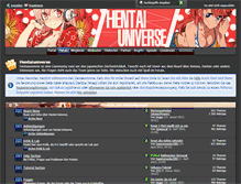 Tablet Screenshot of hentaiuniverse.de